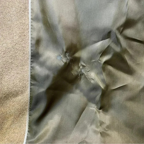 Mens Kenneth Cole New York Brown Wool Blend Coat - R52 - Picture 12 of 12